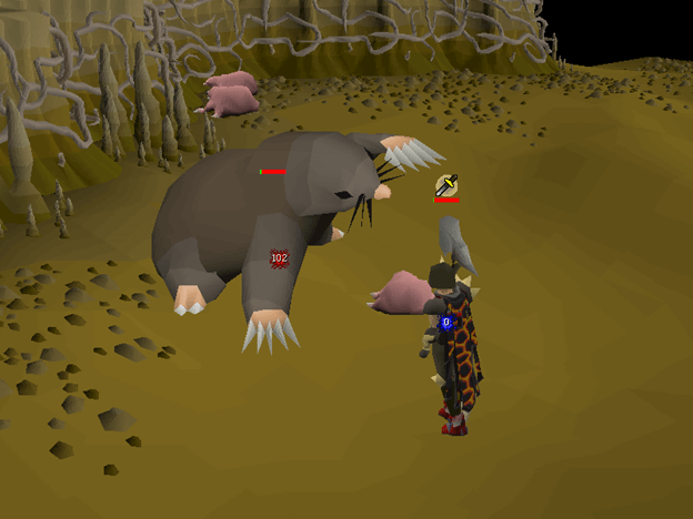 OldSchool RuneScape Giant Mole