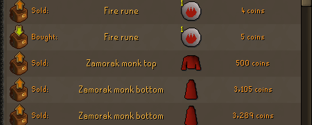 Flipping OSRS Items